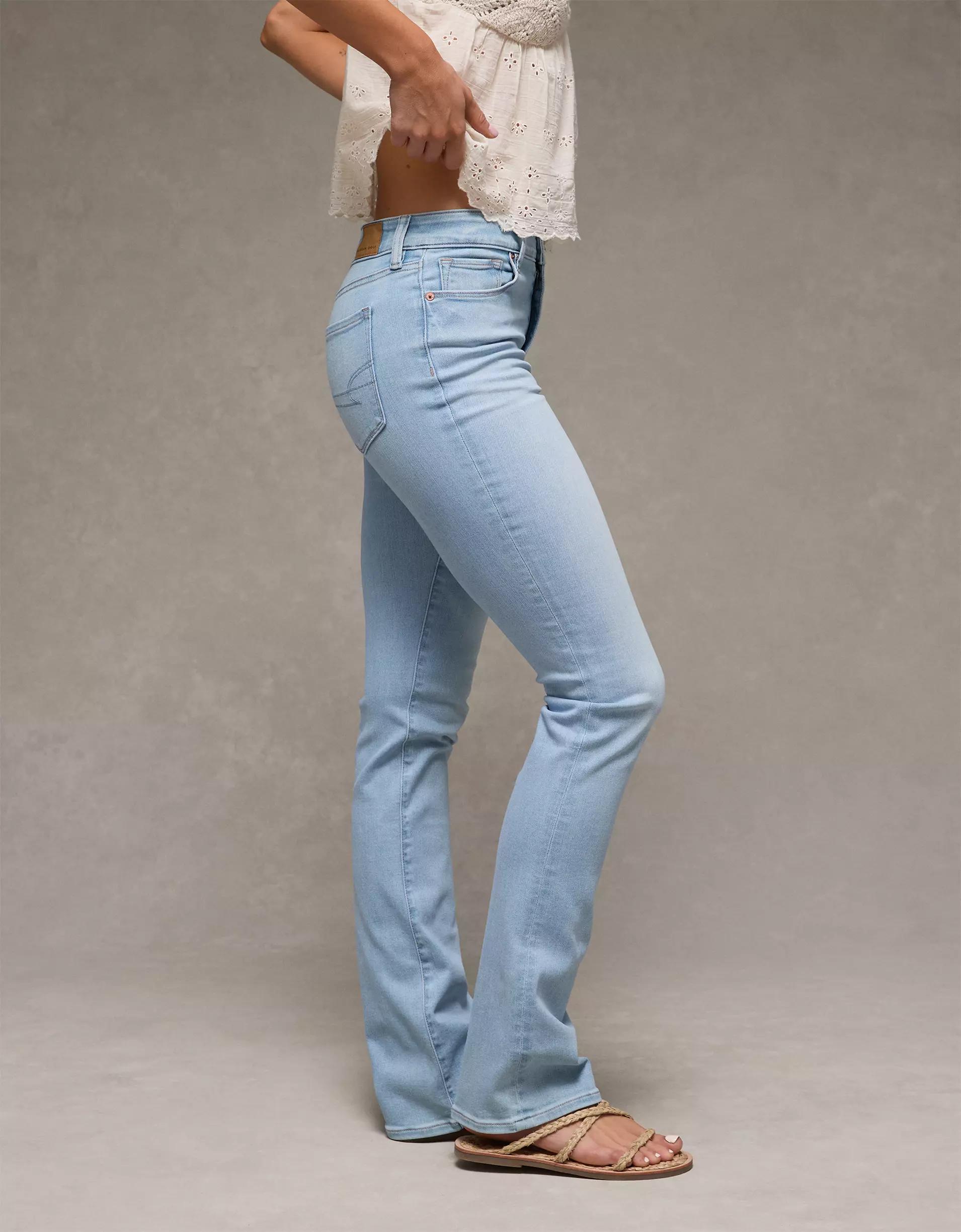 AE Next Level High-Waisted Skinny Kick Jean Product Image