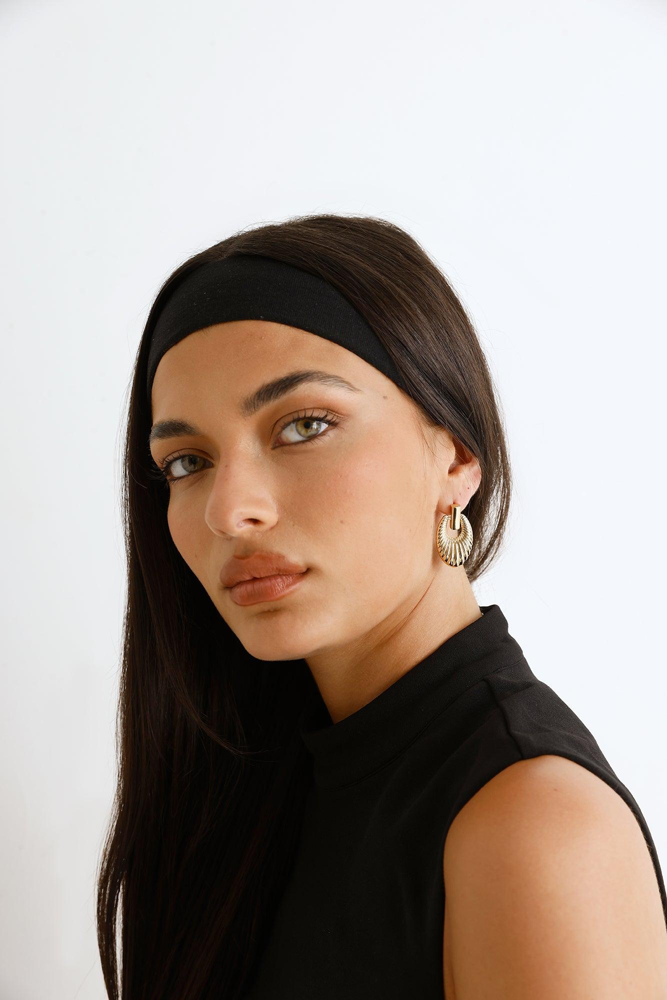 Glamora Earrings Gold Product Image