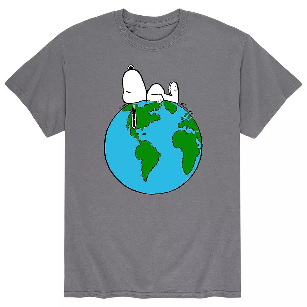 Men's Peanuts Top of The World Tee,  Product Image