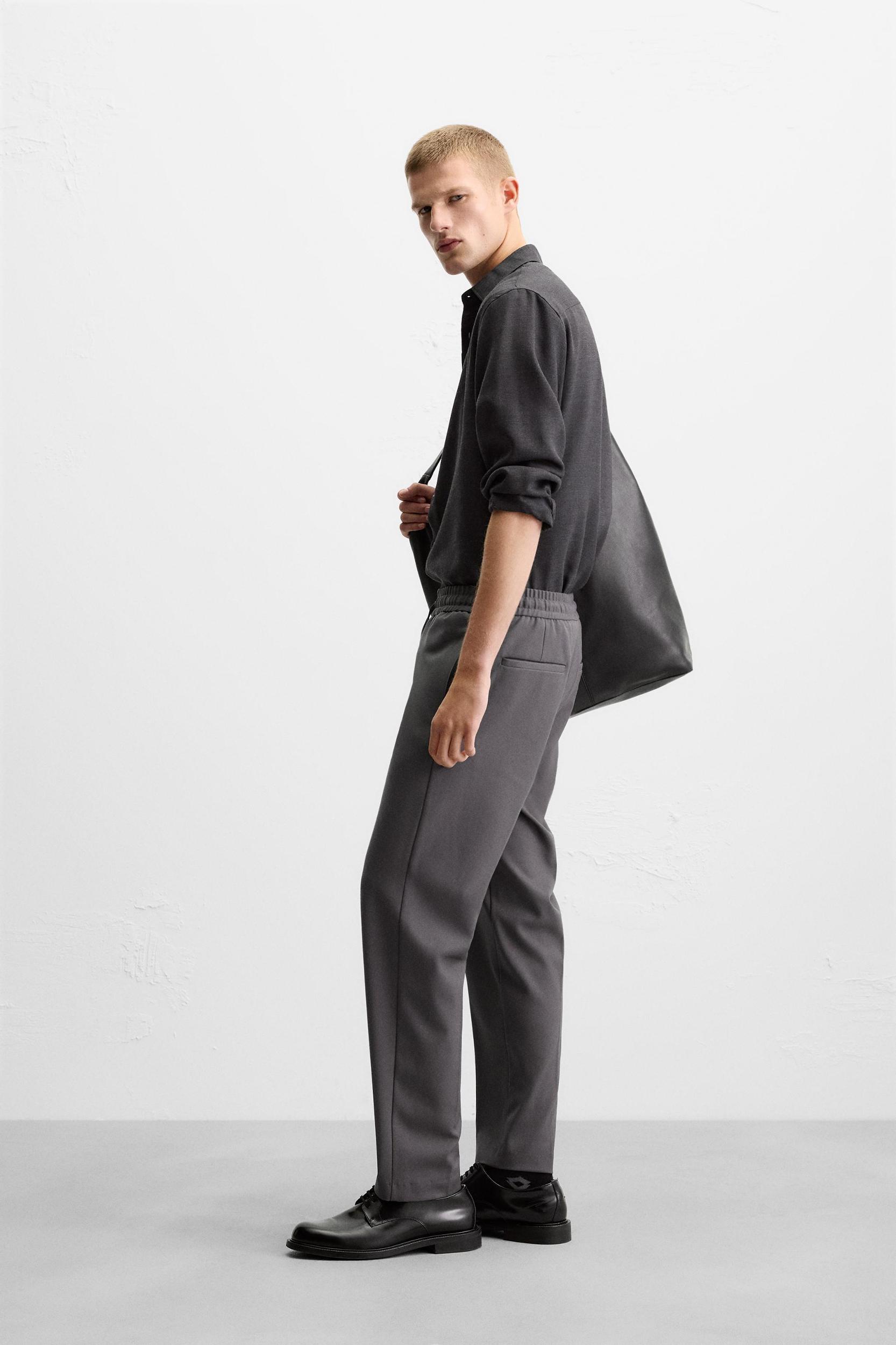 JOGGER WAIST STRETCH PANTS Product Image