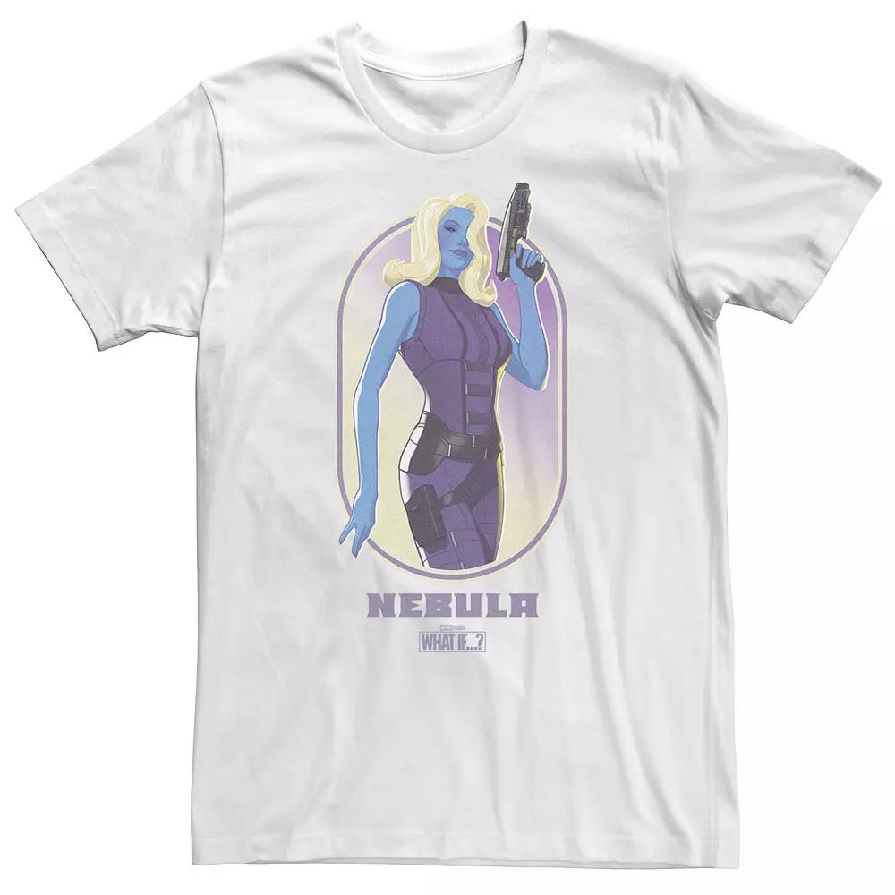 Big & Tall Marvel What if?... Nebula Multi-Verse Tee, Men's, Size: 5XL, White Product Image