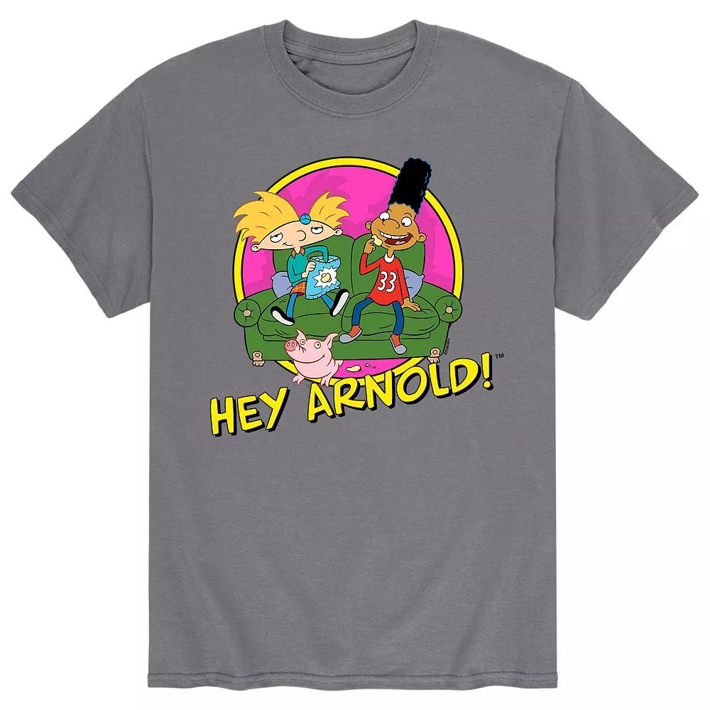 Men's Hey Arnold! Circle Couch Tee,  Product Image