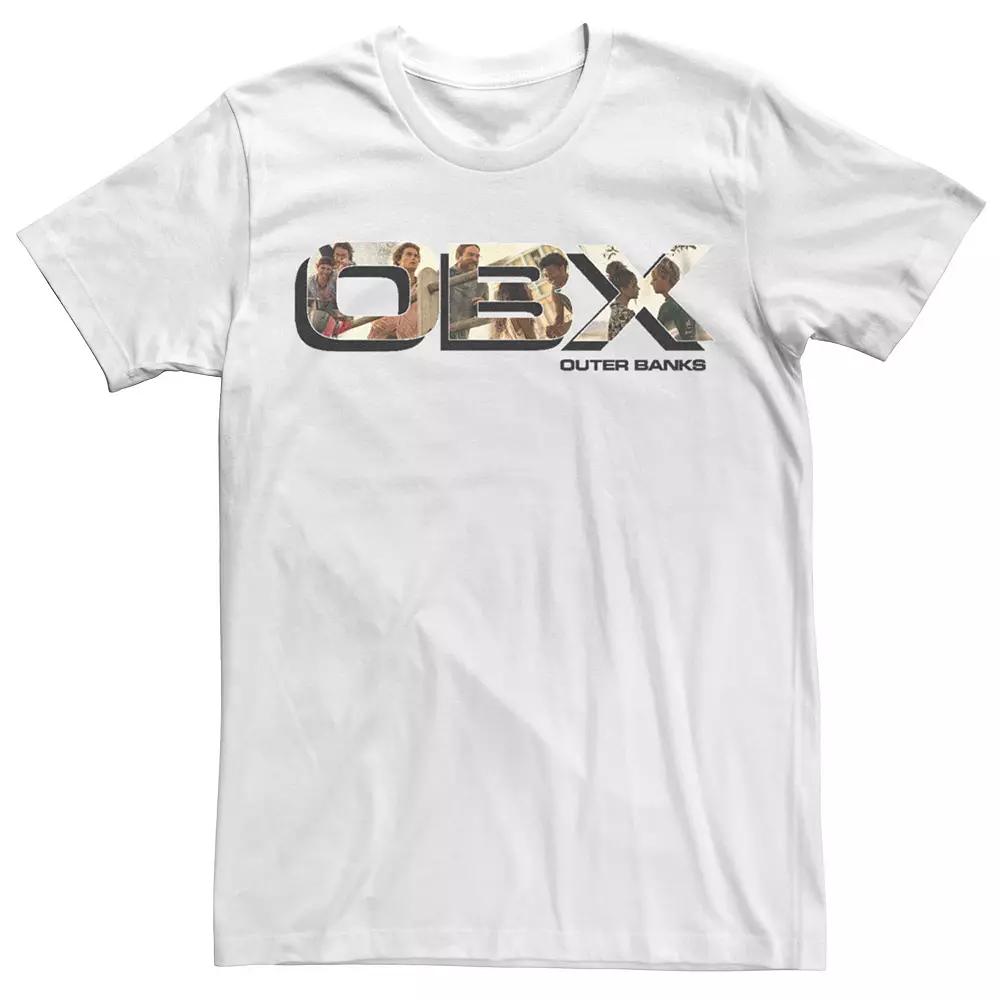 Men's Outer Banks Scenes Filled Logo Graphic Tee,  Product Image