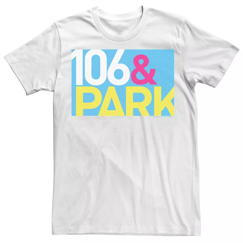 Men's BET 106 & Park Logo Tee, Size: Large, White Product Image