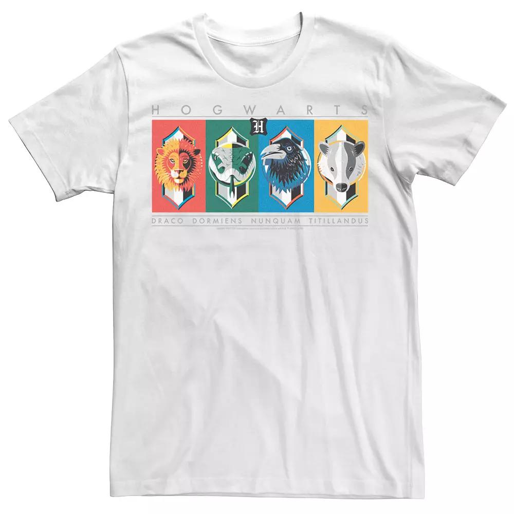 Men's Harry Potter Hogwarts House Symbols Tee,  Product Image