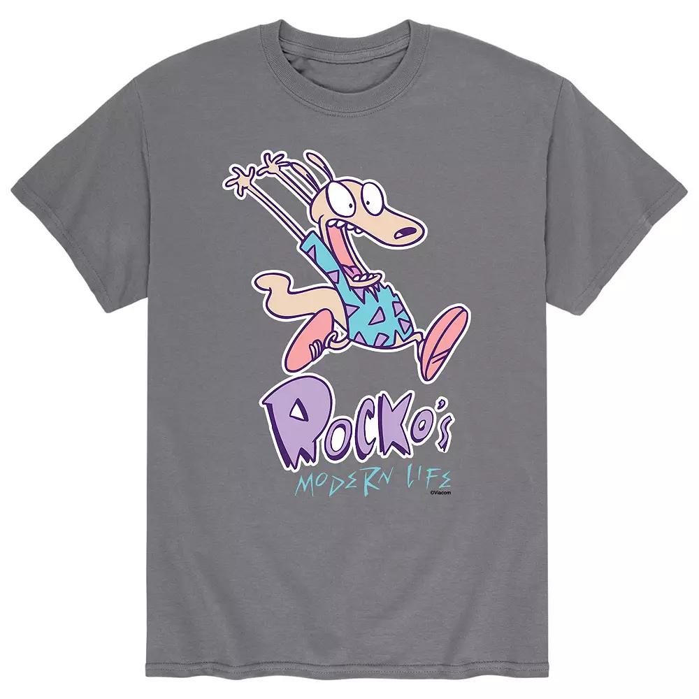 Men's Rocko's Modern Life Yelping Rocko Tee,  Product Image
