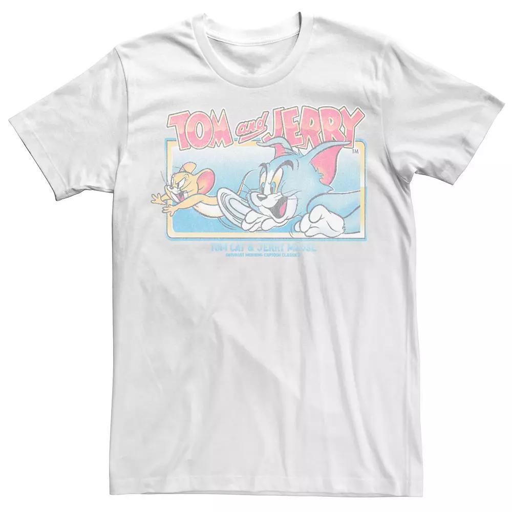 Men's Tom And Jerry Playful Friends Tee,  Product Image