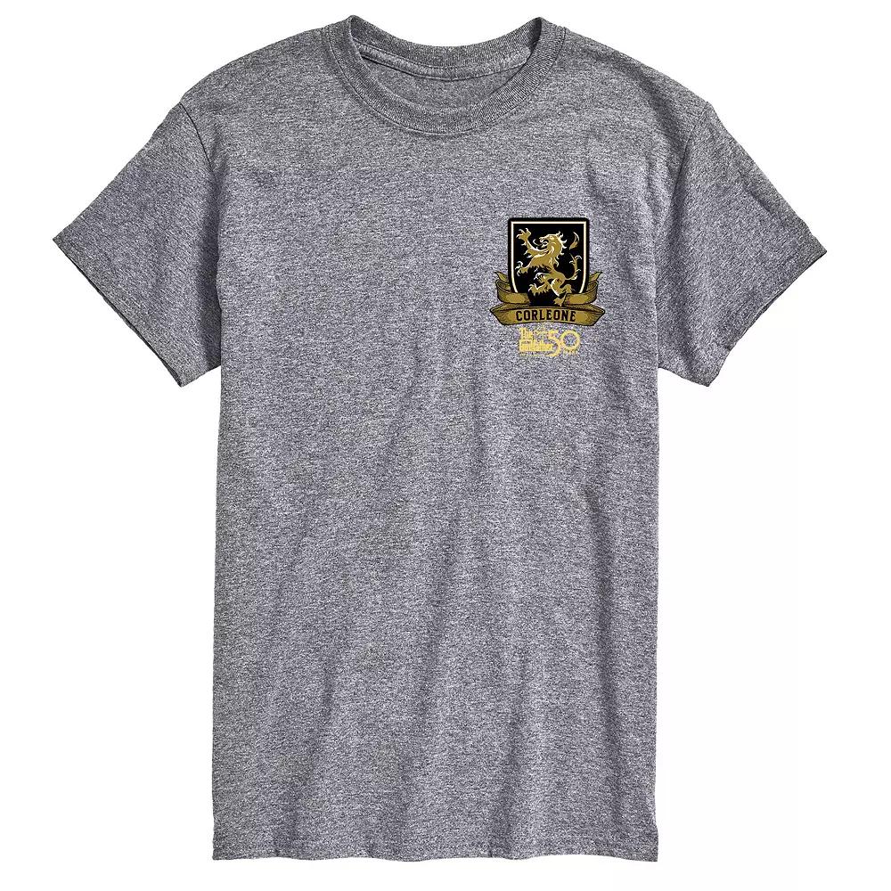 Big & Tall The Godfather Crest Tee, Men's,  Product Image