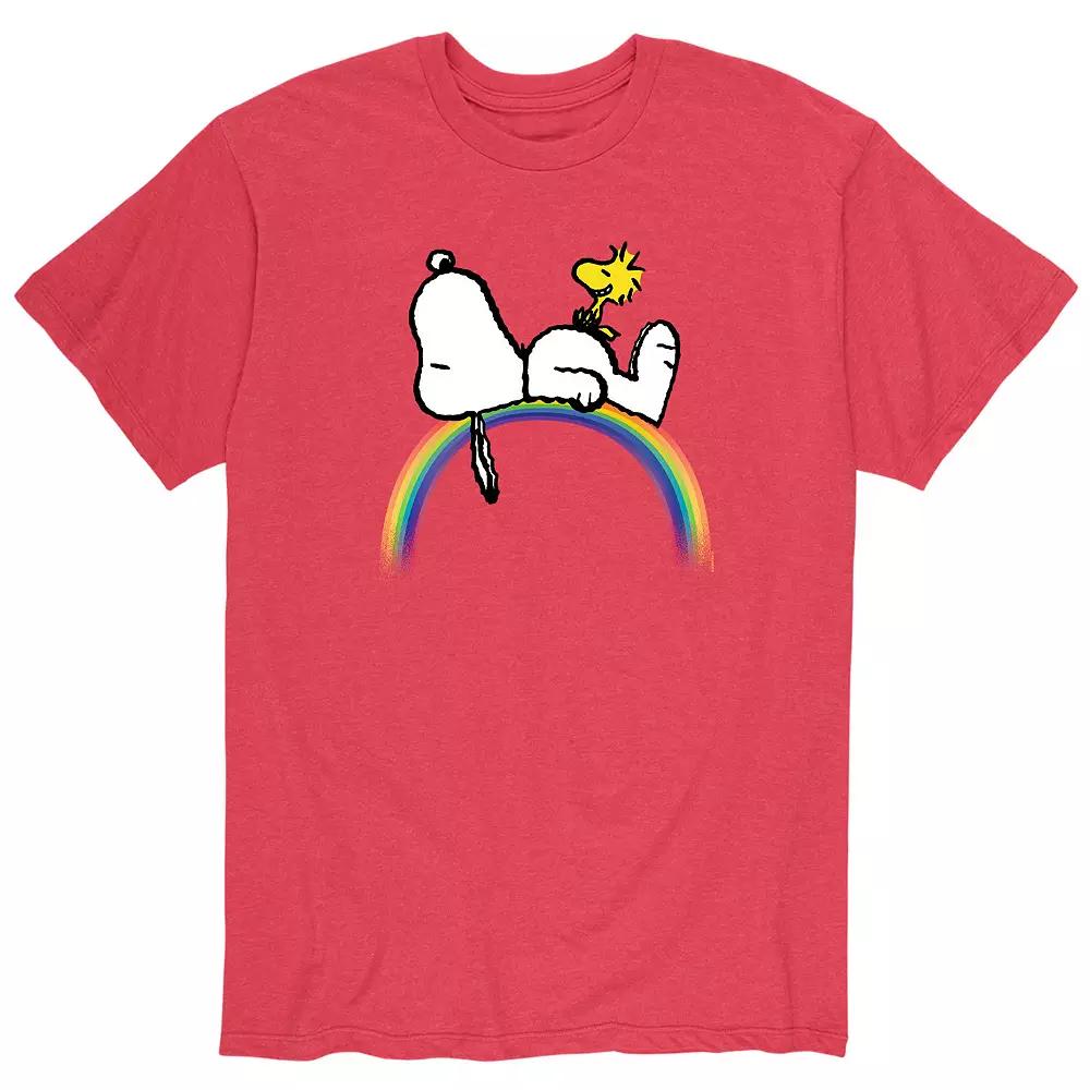 Men's Peanuts Snoopy Rainbow Tee,  Product Image
