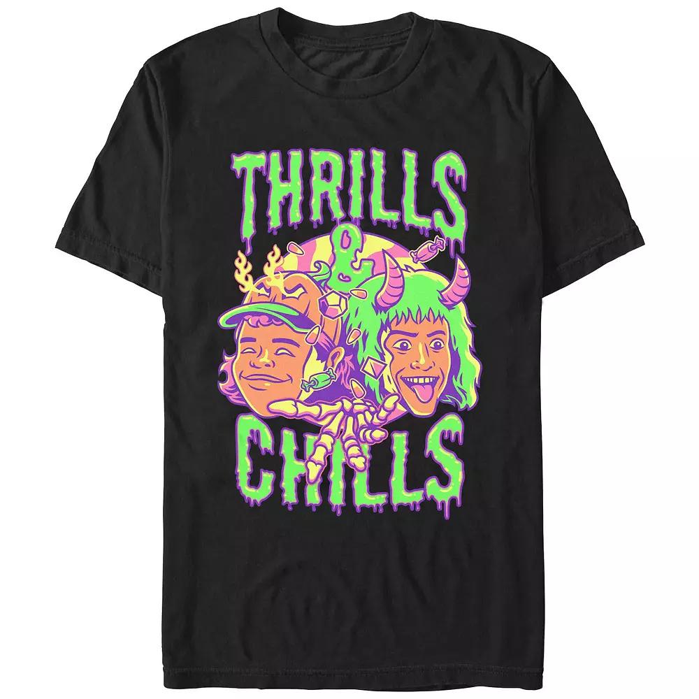 Men's Stranger Things Thrills And Chills Drip Graphic Tee,  Product Image