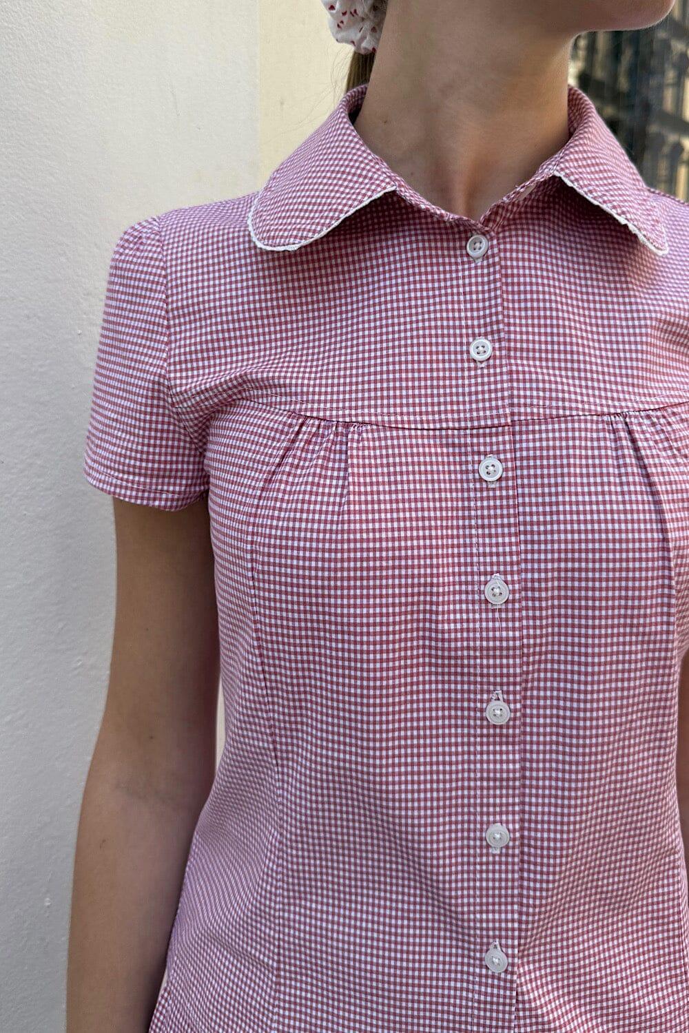 Teagan Checkered Top Product Image