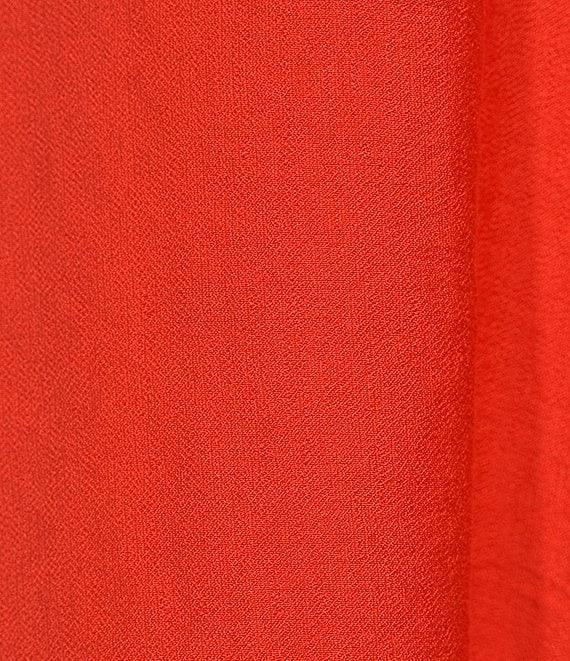 Alex Marie Enola Surplice V-Neck 3/4 Sleeve Wrap Dress Product Image