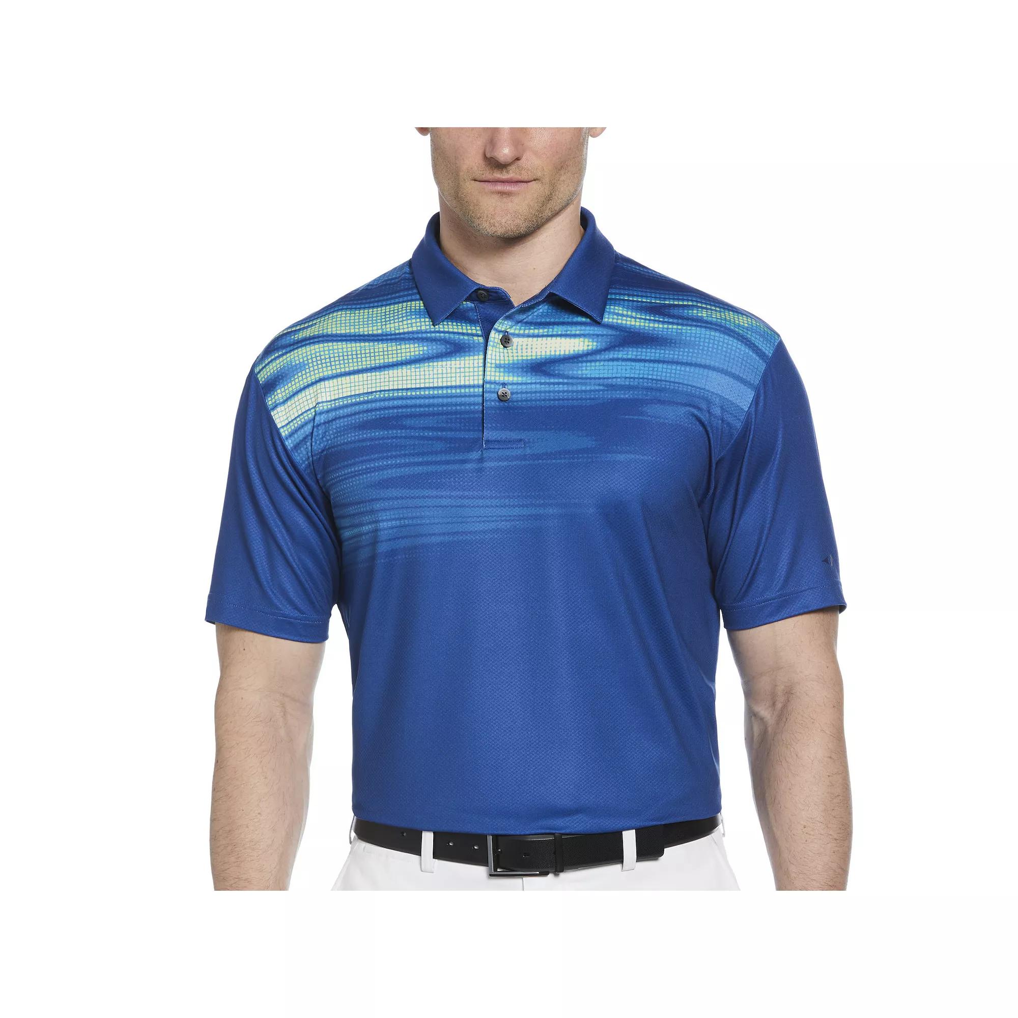 Men's Grand Slam Marble Short Sleeve Polo Shirt, Size: XXL, Limoges Product Image