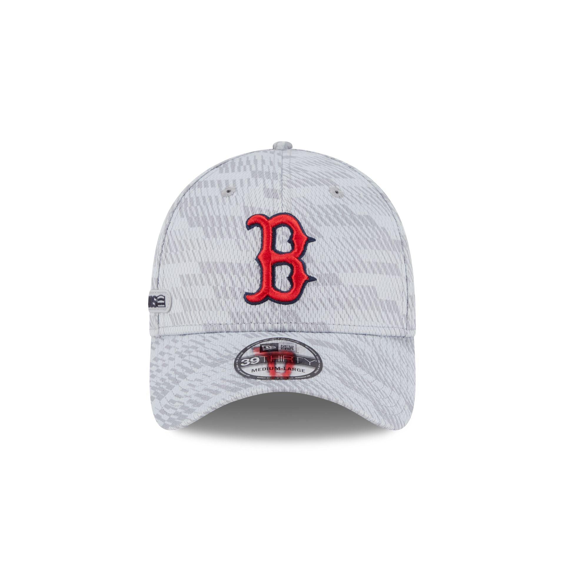 Boston Red Sox 2025 Clubhouse Gray 39THIRTY Stretch Fit Male Product Image