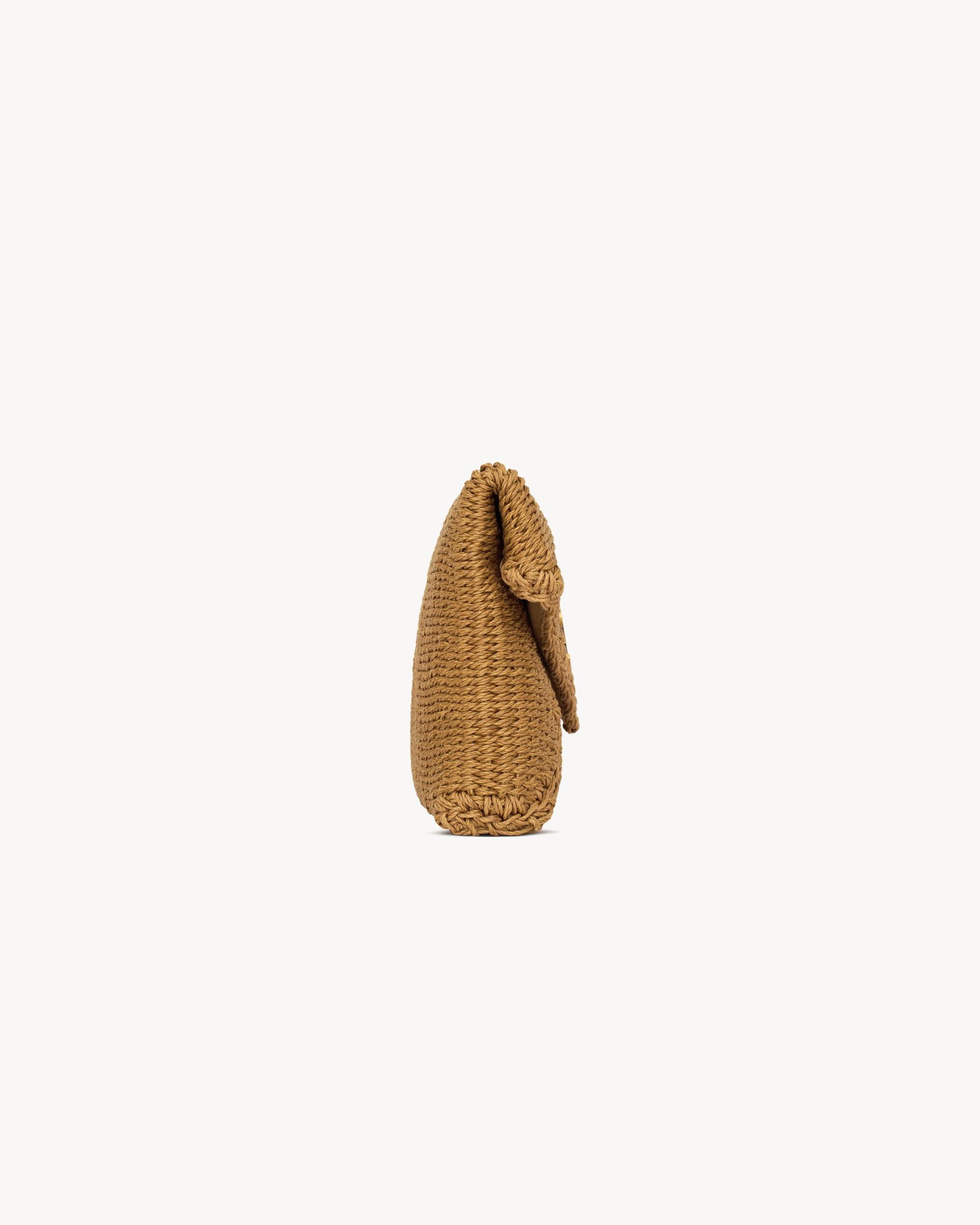 CASSANDRE large envelope pouch in rope Product Image