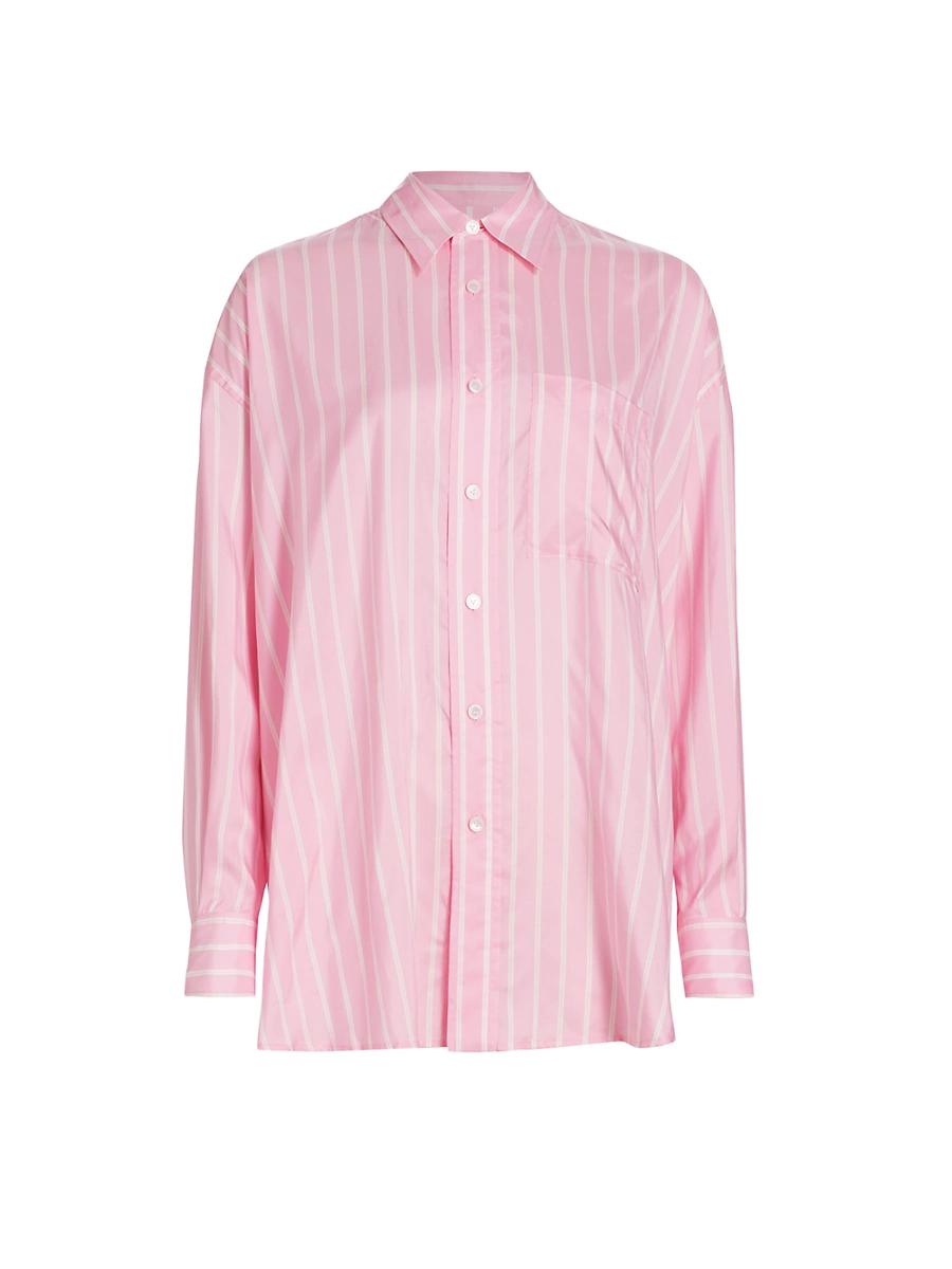 Double Stripe Collared Shirt Product Image