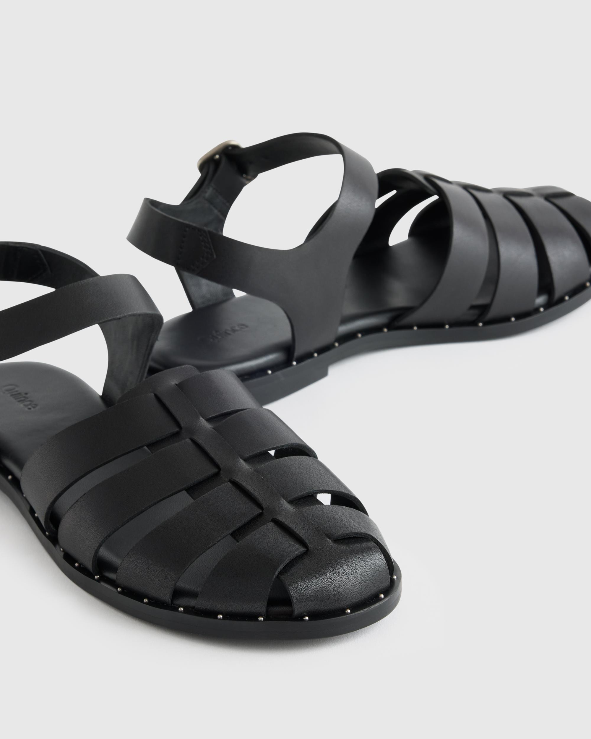 Quince | Women's Italian Leather Fisherman Sandal Product Image