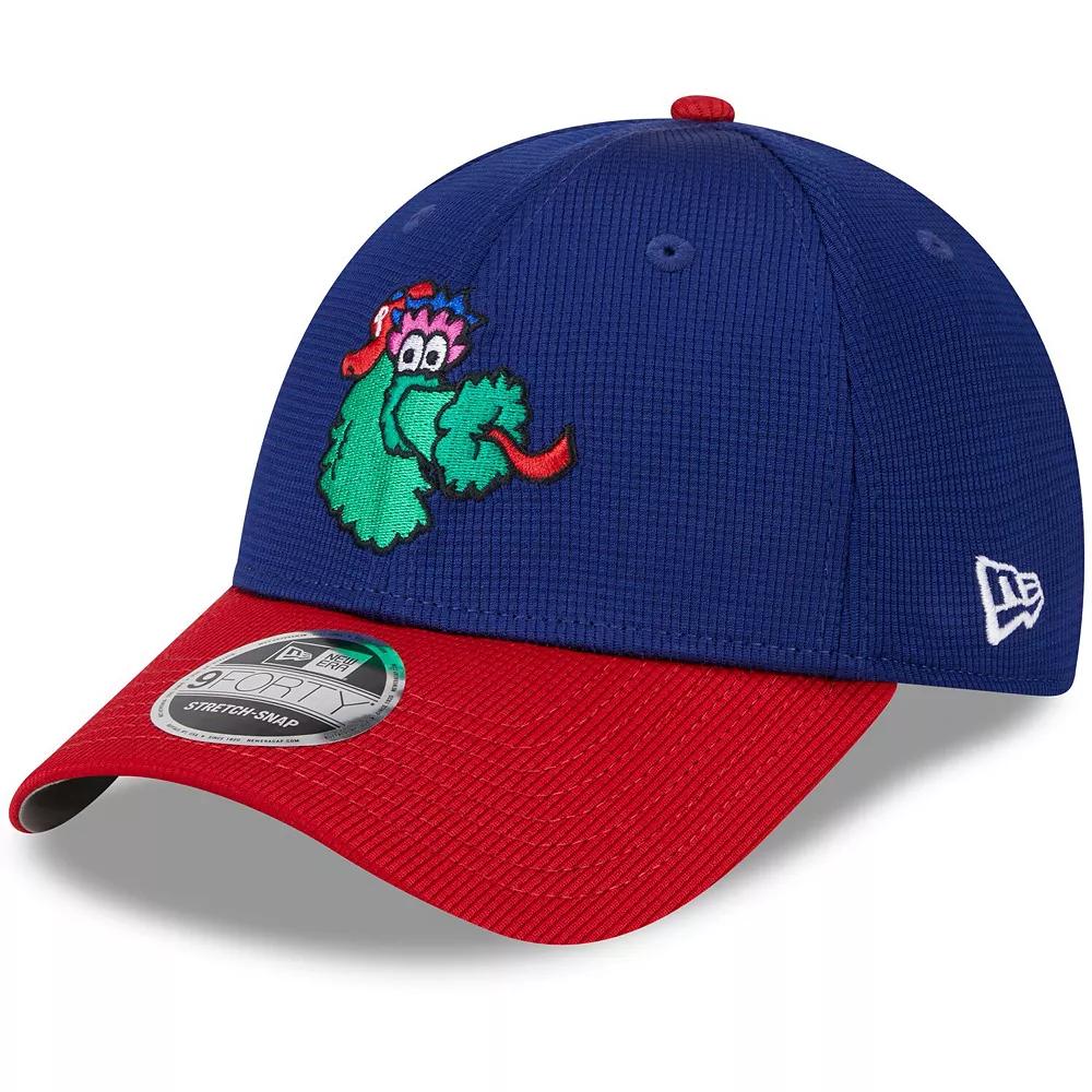 Men's New Era  Navy Philadelphia Phillies 2024 Batting Practice 9FORTY Adjustable Hat, Blue Product Image