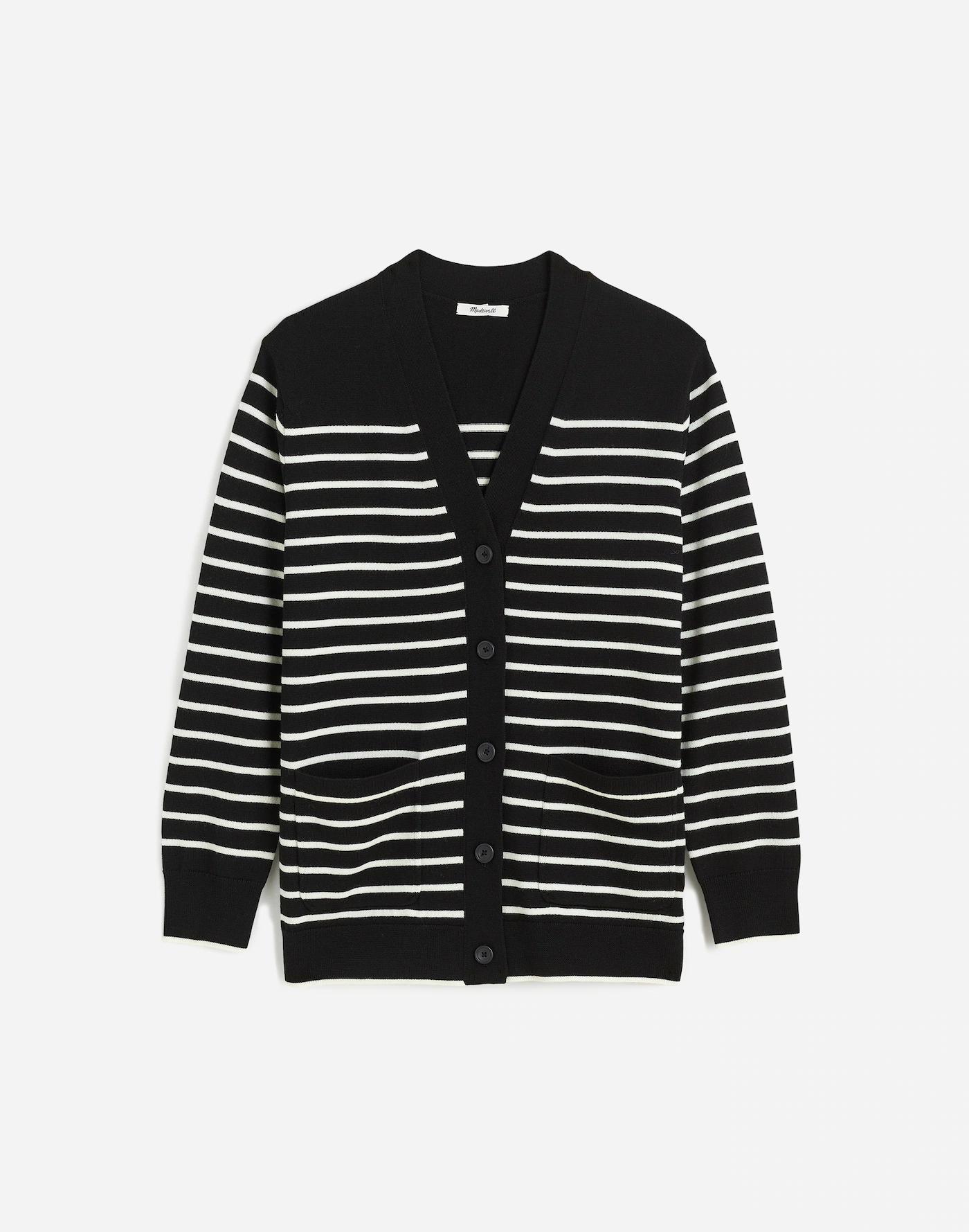 Merino Wool Boyfriend Cardigan Product Image
