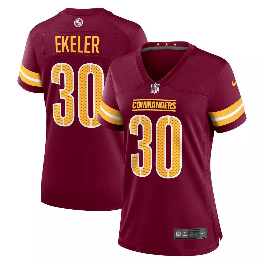 Austin Ekeler Washington Commanders Nike Women's NFL Game Football Jersey Product Image