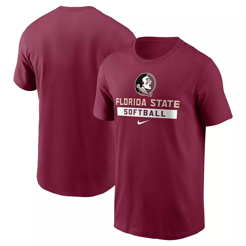 Men's Nike Garnet Florida State Seminoles Softball T-Shirt,  Product Image