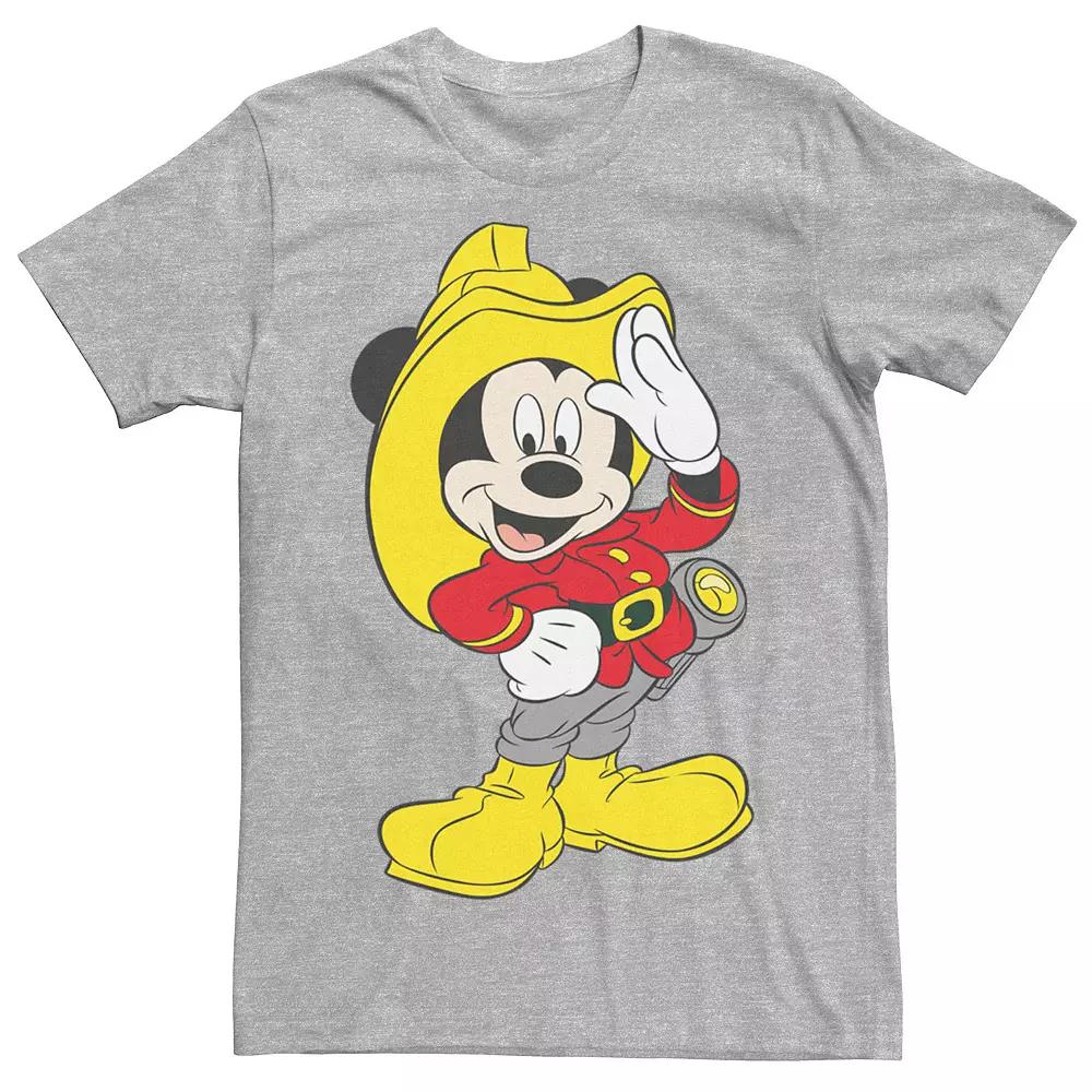 Disney's Mickey Mouse Firefighter Outfit Men's Tee,  Product Image