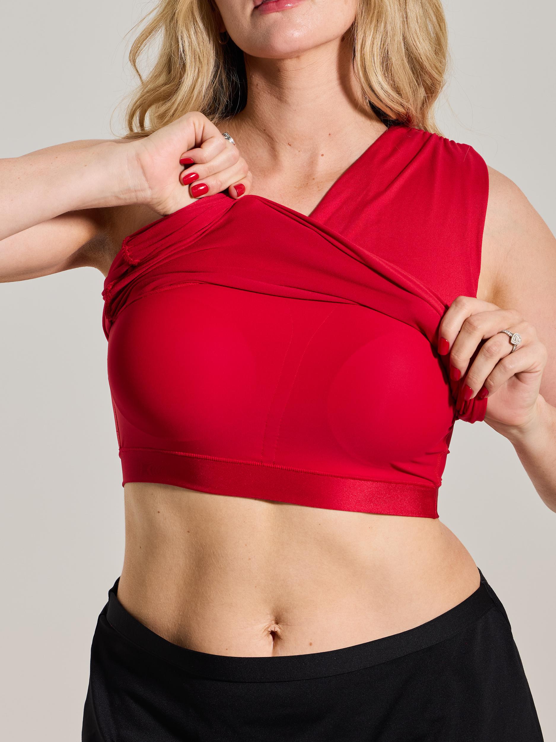 Solid Ruched One Shoulder Product Image