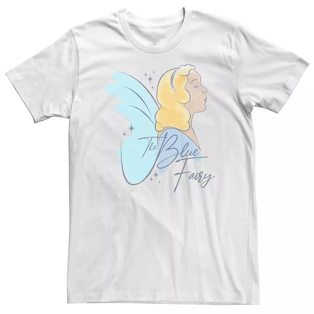 Big & Tall Disney Pinocchio The Blue Fairy Watercolor Tee, Men's,  Product Image
