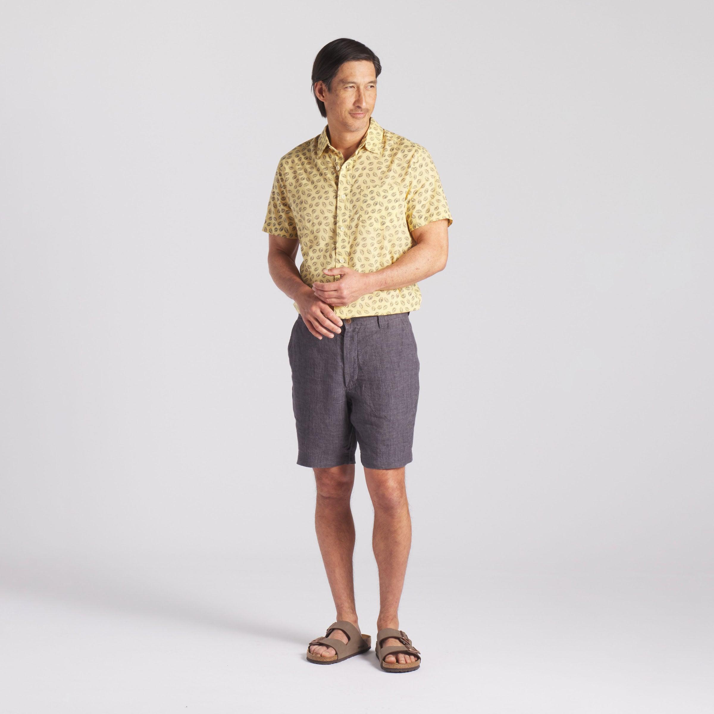 Portofino Featherweight Printed Short Sleeve - Sahara Sun Product Image