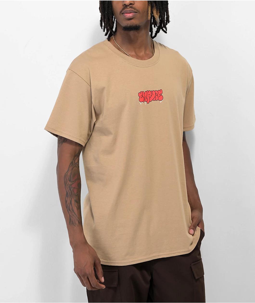 Empyre Alley Cat Sand T-Shirt Product Image