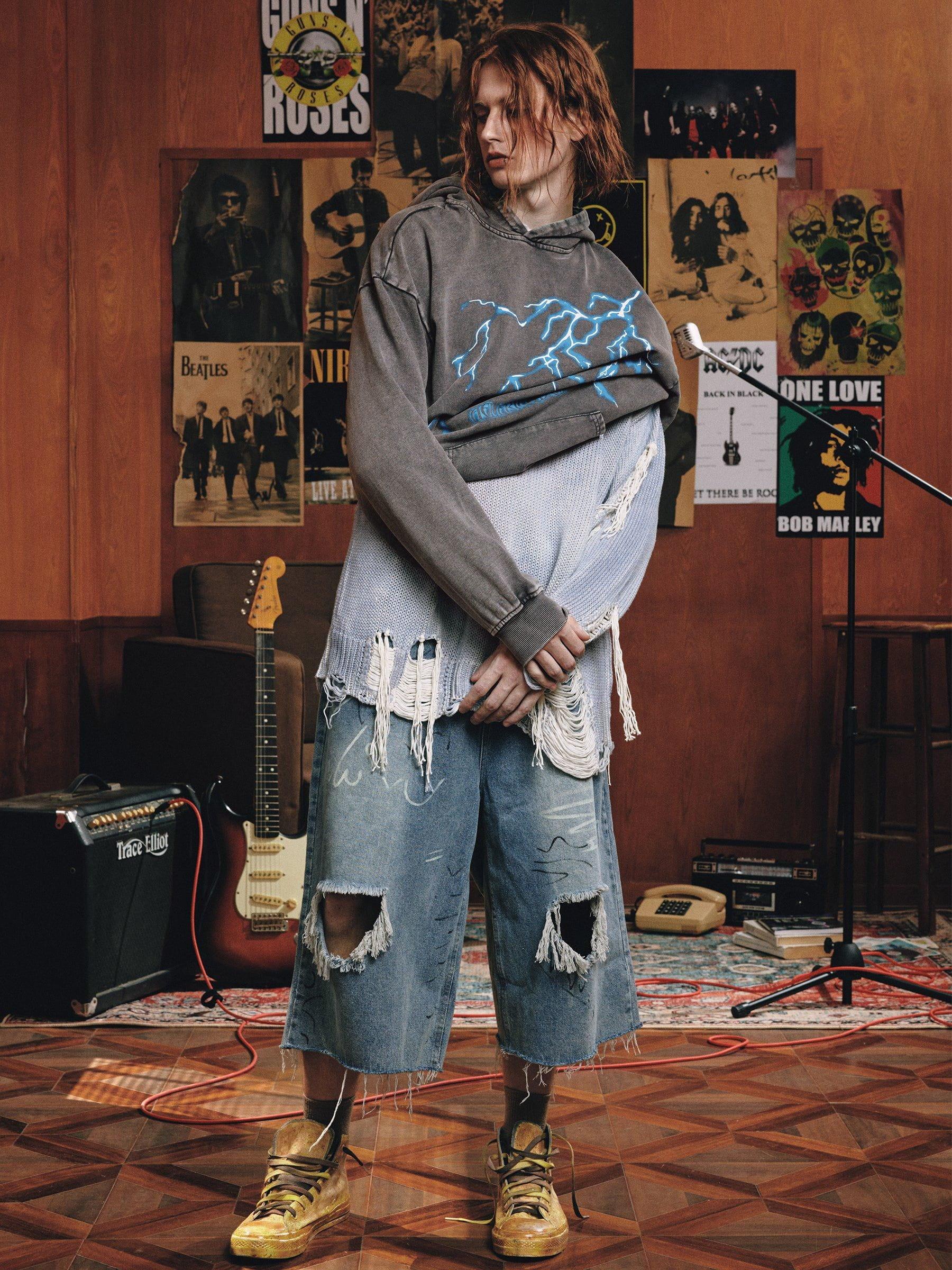 Aelfric Eden Lightning Graphic Hoodie Product Image