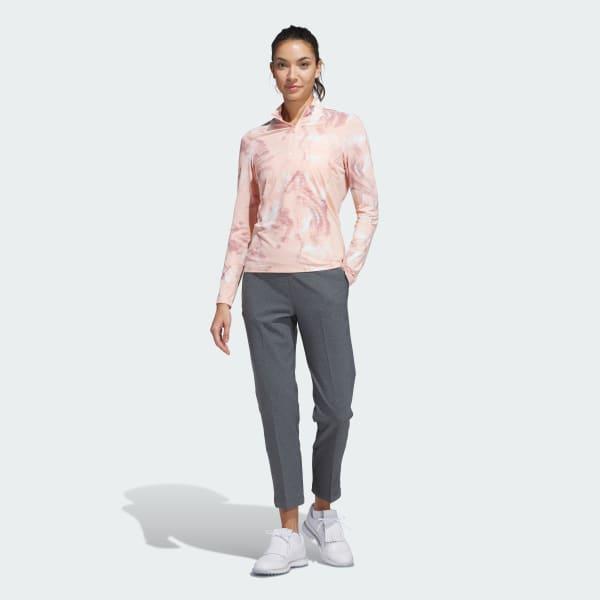 adidas Ultimate365 Heather Ankle Pants Black S Womens Product Image