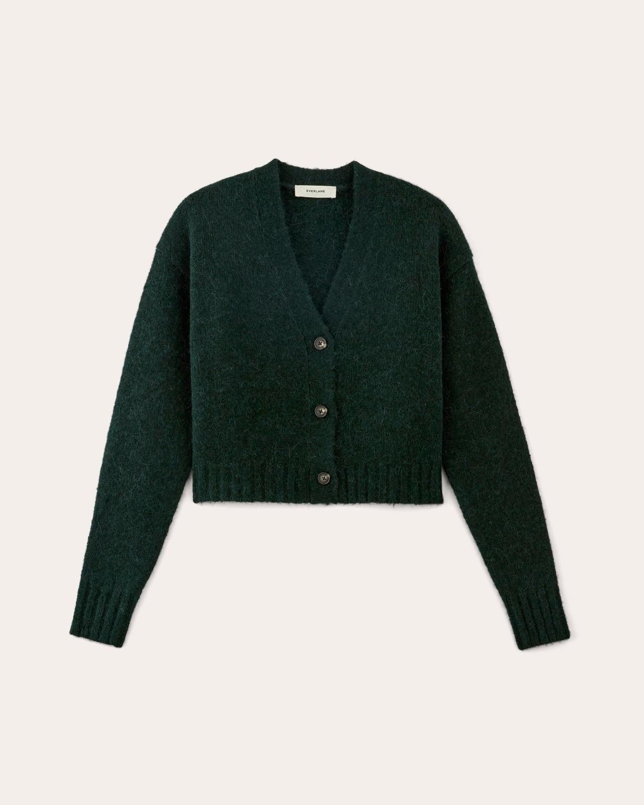 Womens Boxy Cardigan in Alpaca by Everlane Product Image