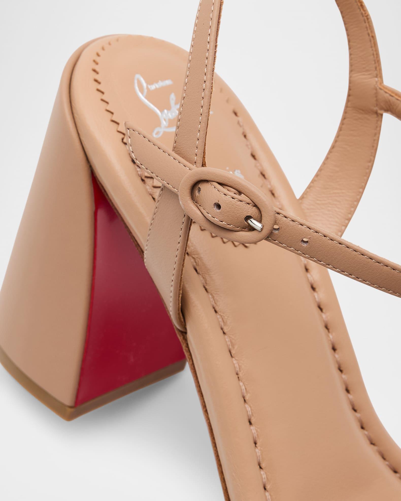 Miss Jane Red Sole Ankle-Strap Sandals Product Image