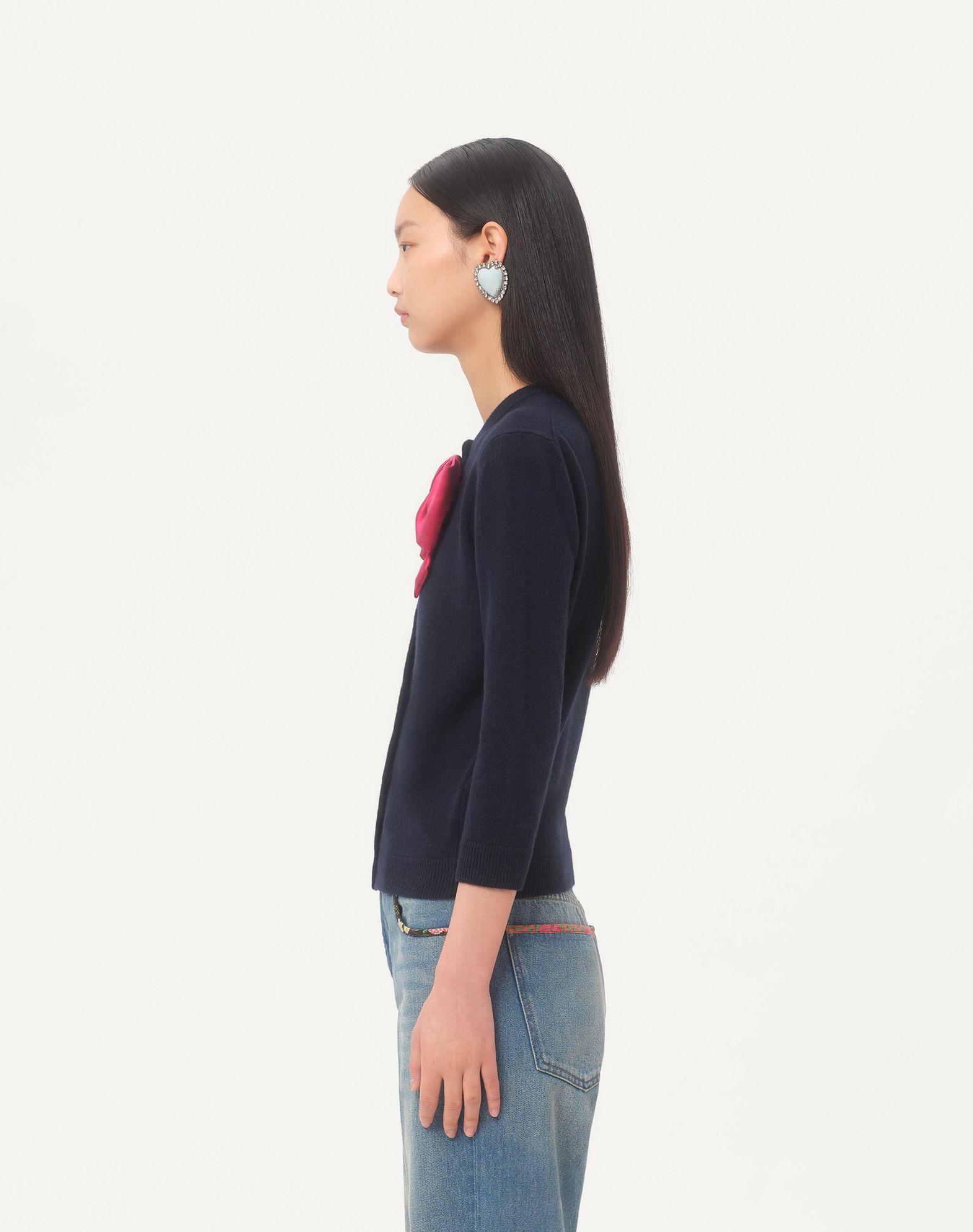 Cardigan With Bow Product Image