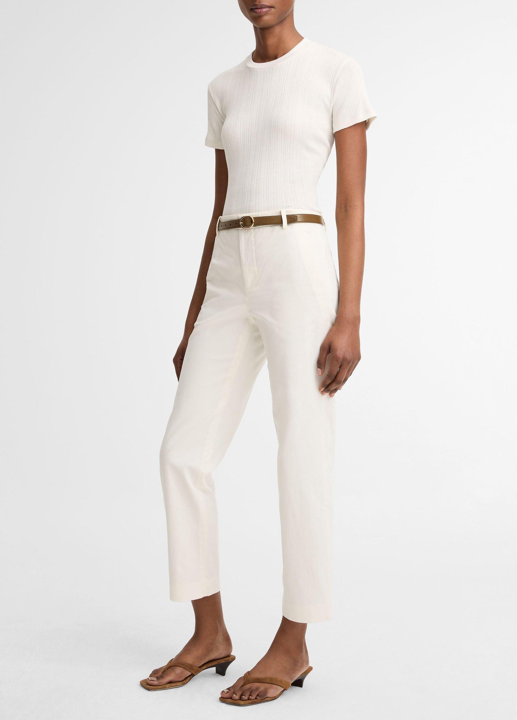 Mid-Rise Italian Stretch-Cotton Chino Pant Product Image