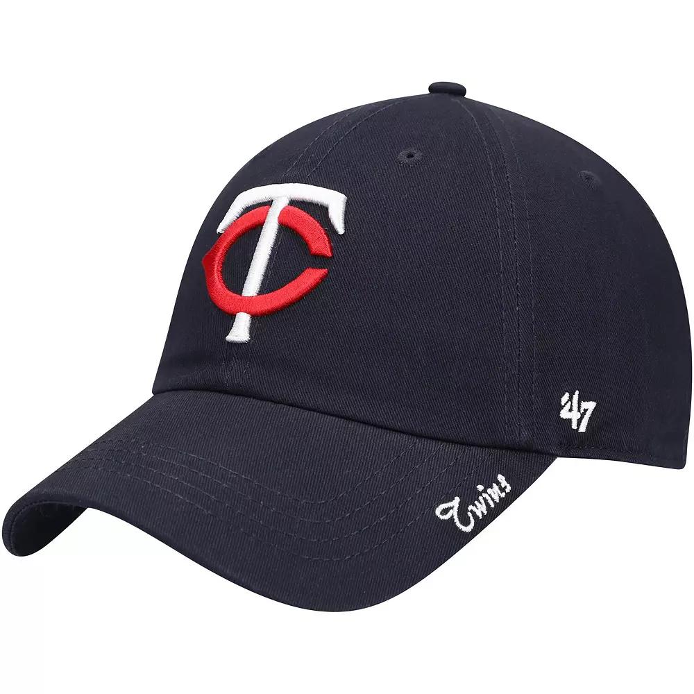 Women's '47 Navy Minnesota Twins Team Miata Clean Up Adjustable Hat, Blue Product Image