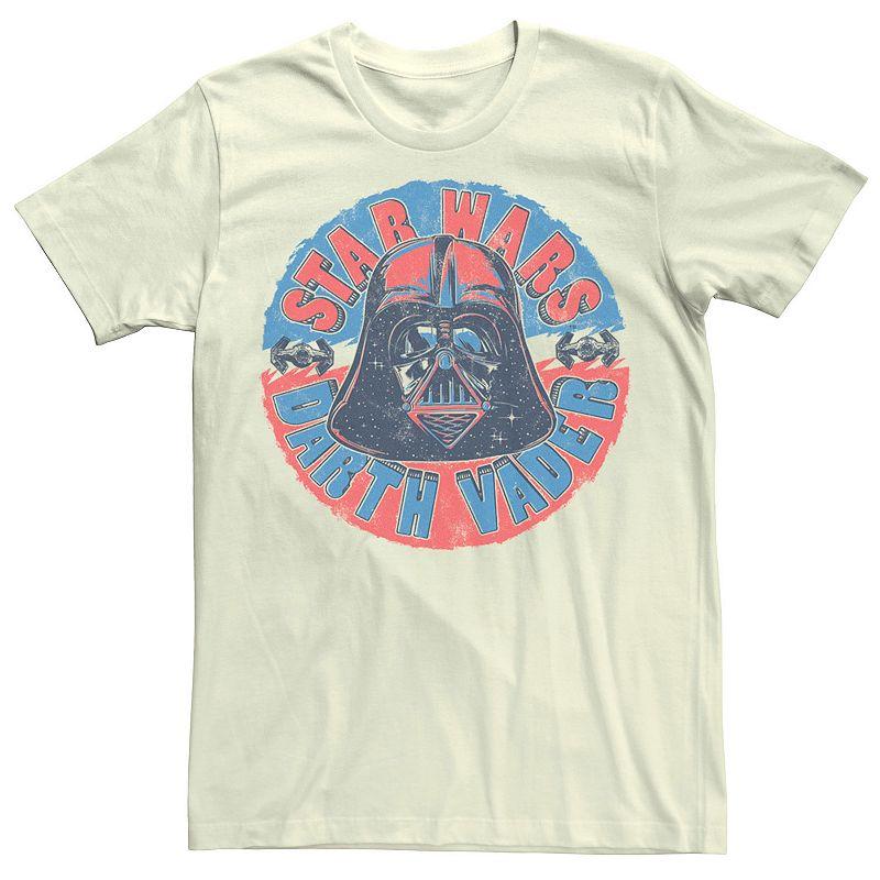 Men's Star Wars Darth Vader Circle Text Portrait Tee,  Product Image