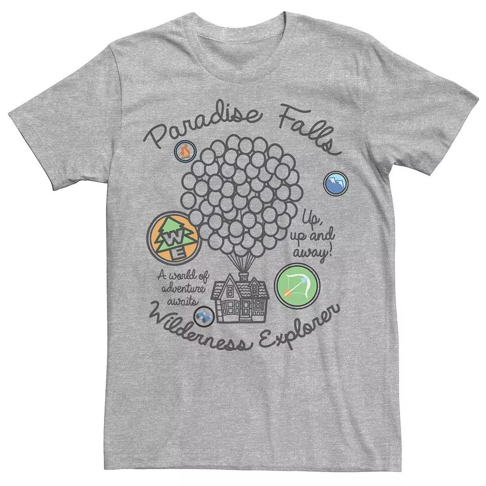 Disney / Pixar's Up Men's Paradise Falls Explorer Patch Tee,  Product Image