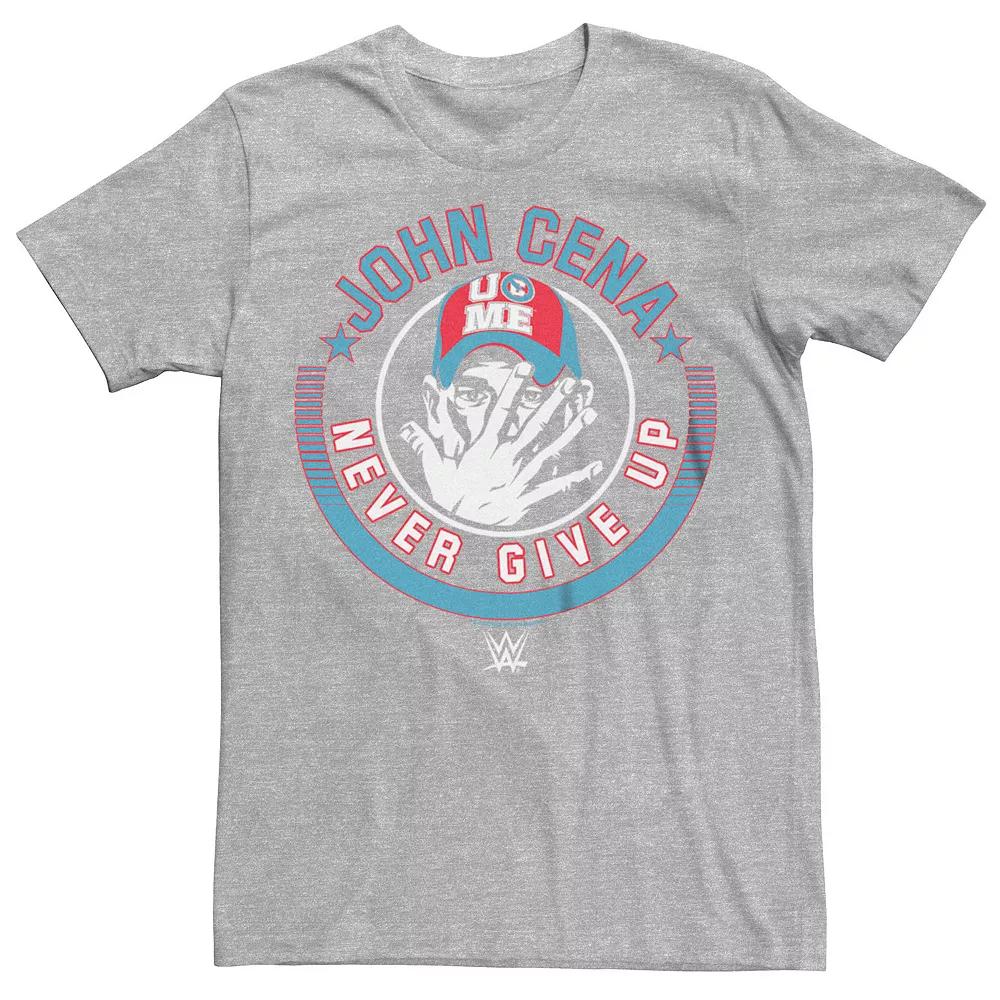 Big & Tall WWE John Cena Never Give Up Logo Graphic Tee, Men's,  Product Image