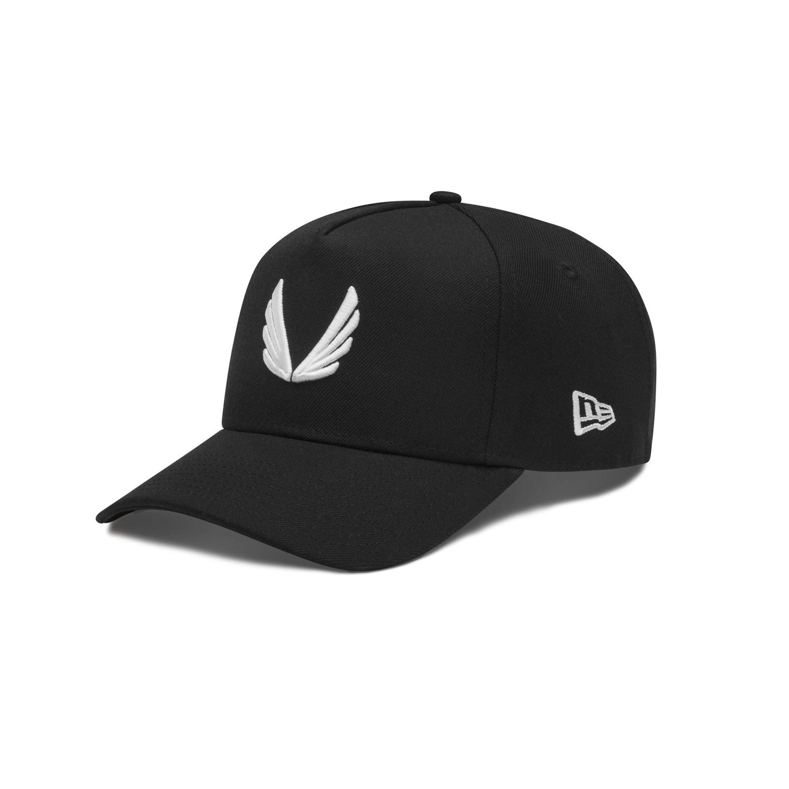 New Era® 9Forty® A-Frame Hat - Black/White Product Image