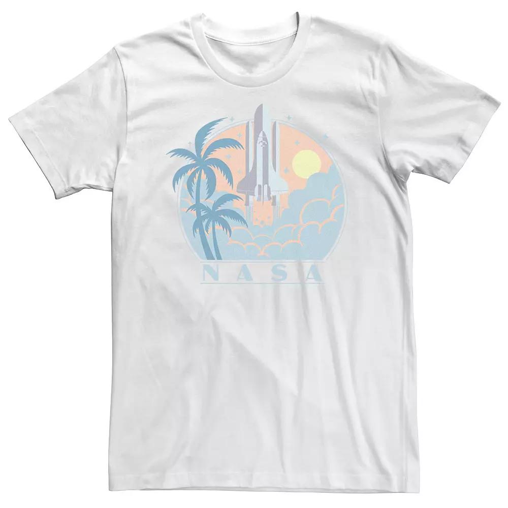 Big & Tall NASA Beach Launch Logo Tee, Men's,  Product Image