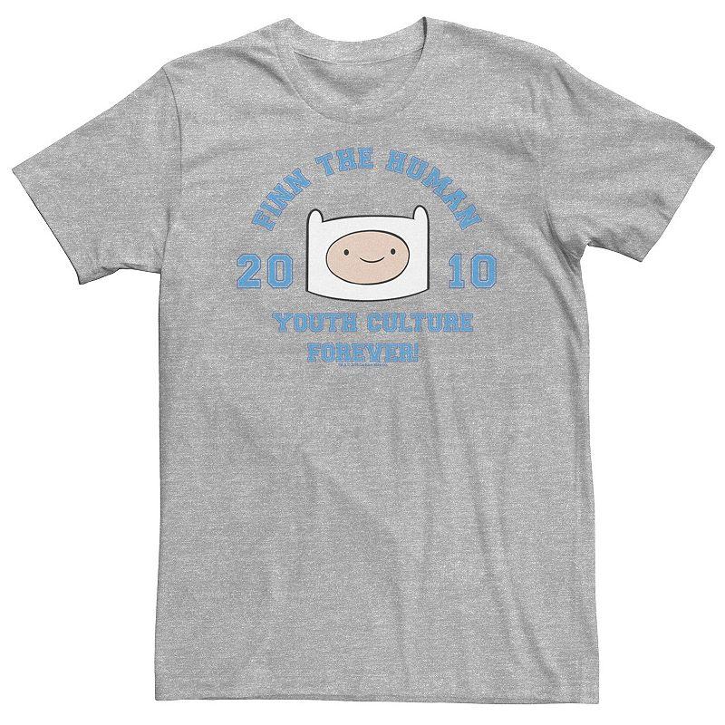 Big & Tall Adventure Time Finn The Human Youth Culture Forever Tee, Men's,  Product Image