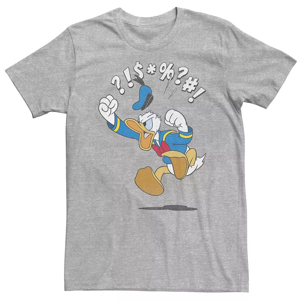 Disney's Donald Duck Big & Tall Angry Jump Tee, Men's,  Product Image