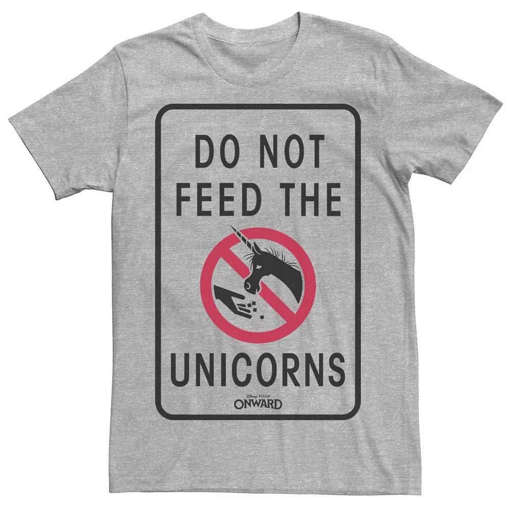Disney / Pixar's Onward Men's Do Not Feed The Unicorns Tee,  Product Image