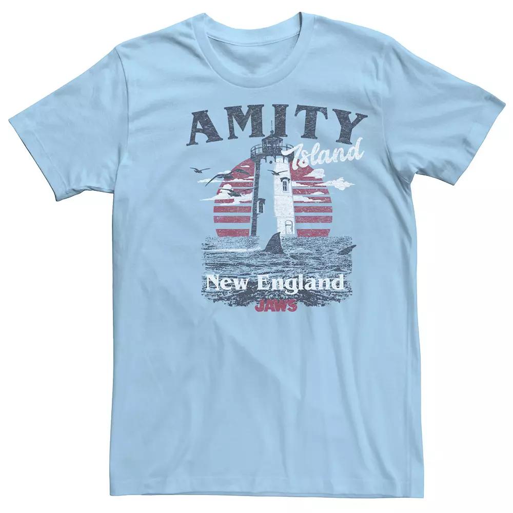 Men's Jaws Amity Island Lighthouse Destination Tee,  Product Image