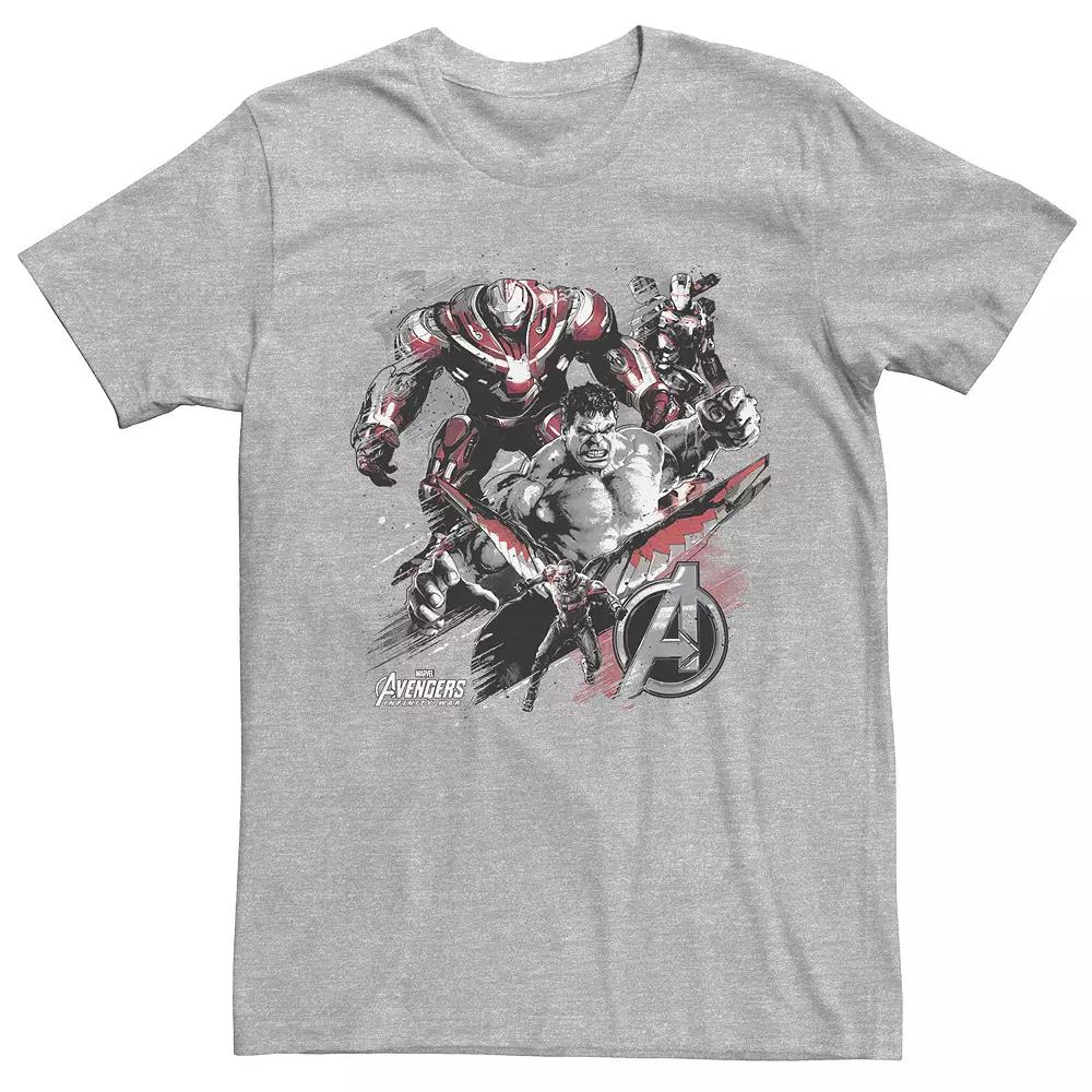 Men's Avengers: Infinity War Distressed Tee,  Product Image