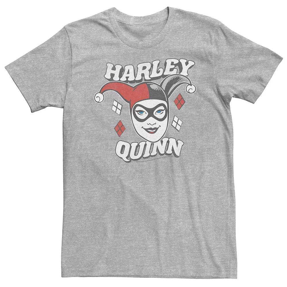 Big & Tall DC Comics Batman Vintage Harley Quinn Head Shot Tee, Men's,  Product Image