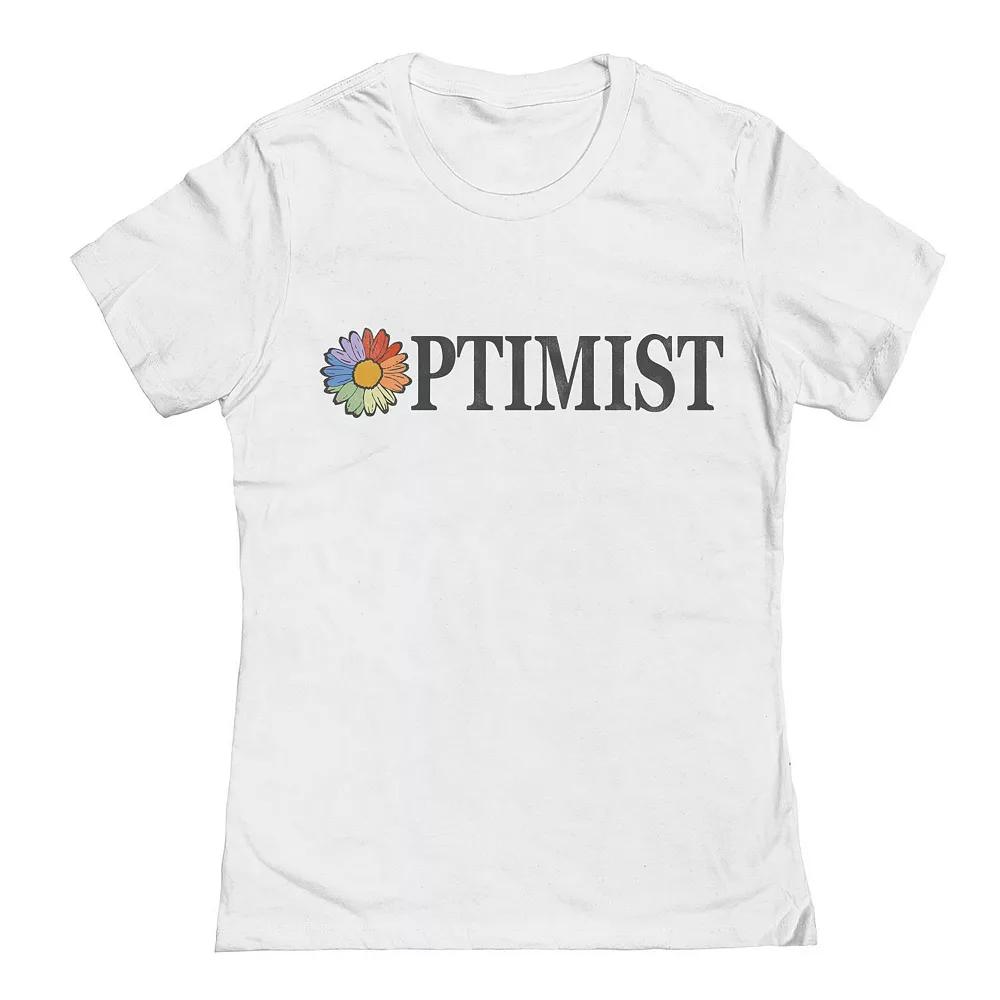 Junior's Grayson Threads The Label Optimist Pride Graphic Tee, Women's,  Product Image
