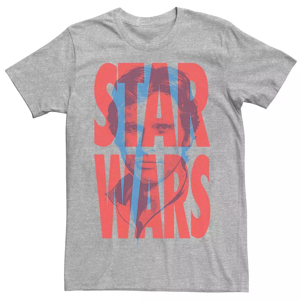 Men's Star Wars Han Solo Text Overlay Poster Tee,  Product Image
